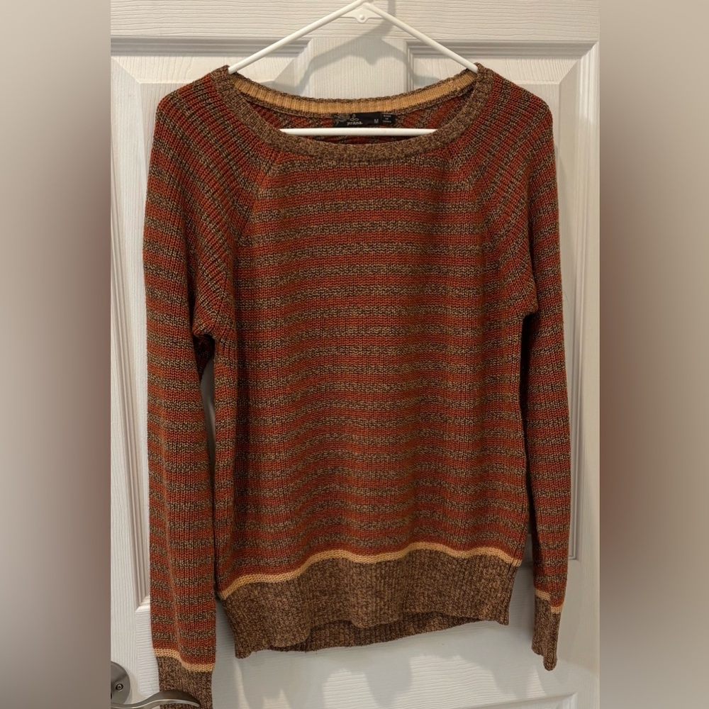 Prana Multicolor Striped Women's Sweater